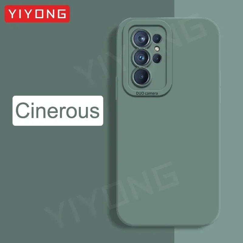 S25 Ultra Case YIYONG Silky Liquid Silicone Soft Cover For Samsung Galaxy S25 S24 S23 S22 Plus S22+ S23+ S24+ S25+ Phone Cases