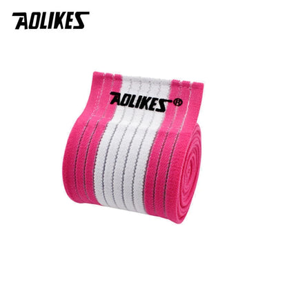 AOLIKES 1PC 40-180cm Compression Bandage Protector Knee Support Brace Sports Elastic Elbow Straps Leg Bands Bandage Workout Wrap