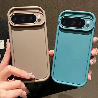 Soft  Solid Color Case For Google Pixel 10 9 8 7 Pro 9A 8A 7A Pixel 10 9 Pro XL Shockproof Cover For Pixel 7 8 9 Pro Phone Cases