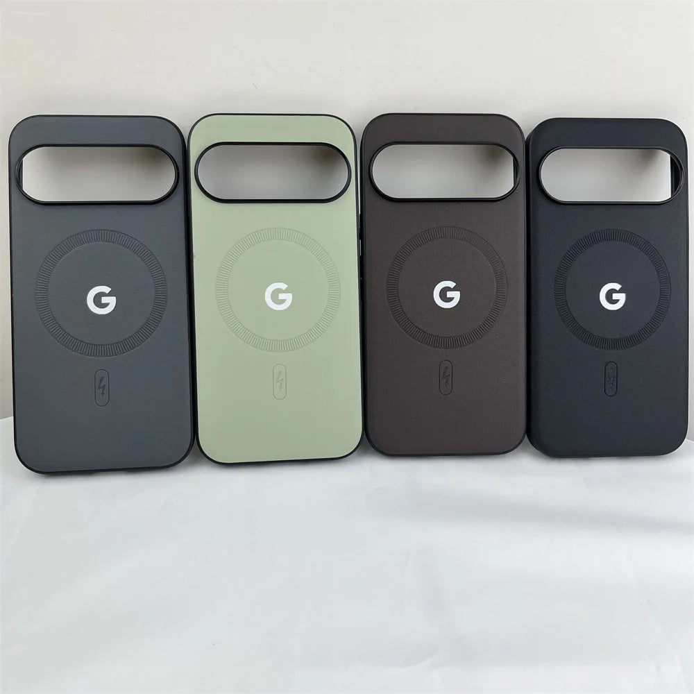 For Magsafe Case For Google Pixel 8 9 10 Pro XL 8A 8Pro 9proxl 10proxl Magnetic Wireless Charging Shockproof Bumper TPU Cover