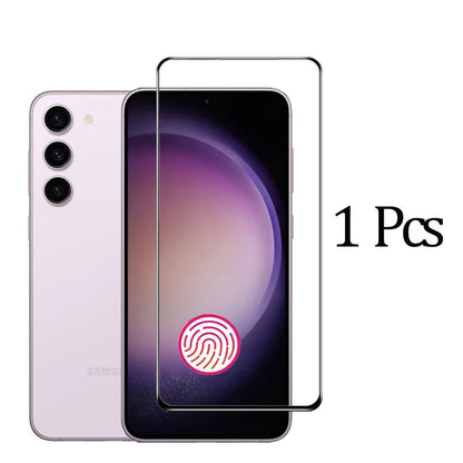 For Samsung S24 Glass, S26 S25 S24 Ultra Screen Protector For Samsung Galaxy S23 Glass Samsung S24 Ultra Tempered Glass Samsung S23 FE S20 S21 S22 Plus Protective Film Galaxy S24 Screen Protector Samsung S22