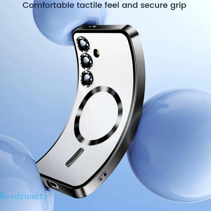 Plating For Magsafe Magnetic Case For Samsung Galaxy S26 S25 FE S24 S23 Ultra A56 A36 A26 A55 A54 A17 A07 A16 A35 A15 Cover