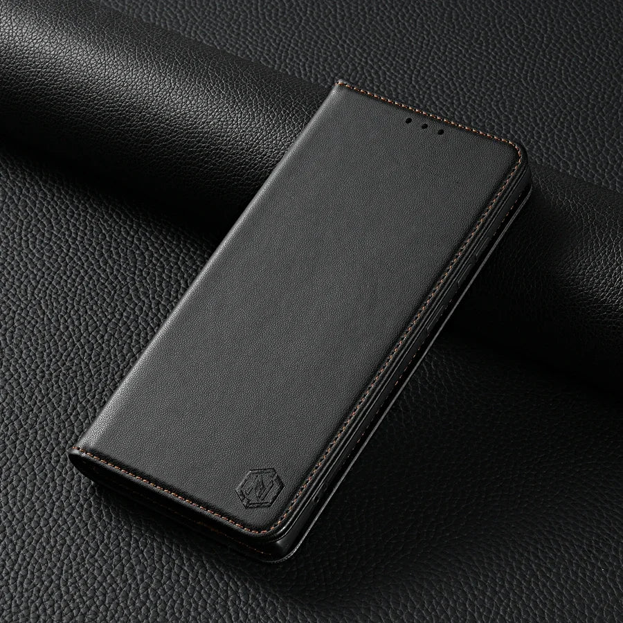 Wallet Strong Magnetic Card Slot Flip Leather Case For Samsung Galaxy S25 Ultra S24 Plus S23 S22 S21 S20 FE A15 A16 A36 A55 A56