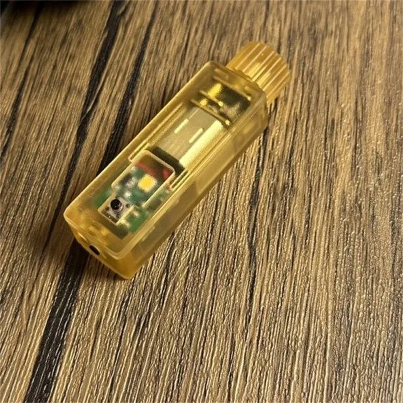 Hand-twisted Self-generating Lamp EDC Fidget Toys Plastic Decompression Toy ADHD Anti-anxiety Toy Outdoor Lighting Tool