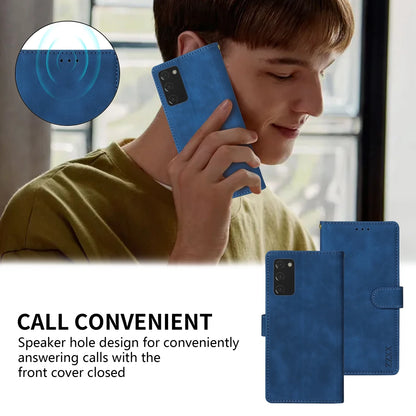 Wallet Magnetic Flip With Card Slot Leather Case For Samsung Galaxy S25 Edge S25 Ultra S24 FE Note 20 10 Lite 10 Plus 9 A36 A56