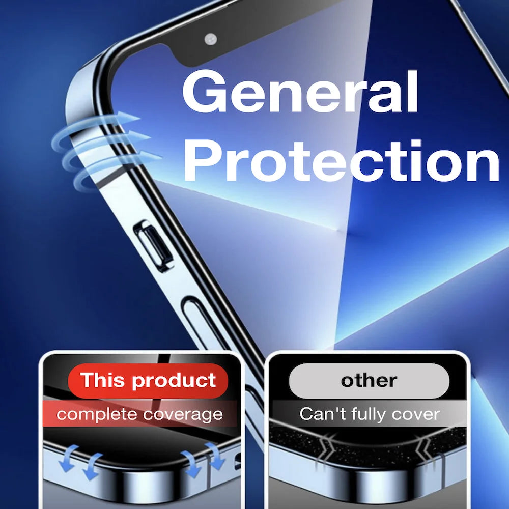 5Pcs For iPhone 17 16e 16 15 14 13 12 11 XR XS Pro Max Plus Screen Protector Toughened Glass Phone With Install Kit Remove