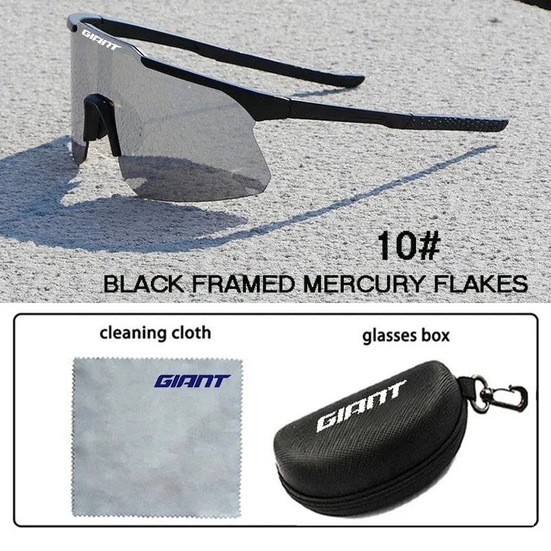 giant cycling sunglasses men and women MTB Road Bicycle cycling sunglasses Outdoor Lenses With case glasses Cycling goggle