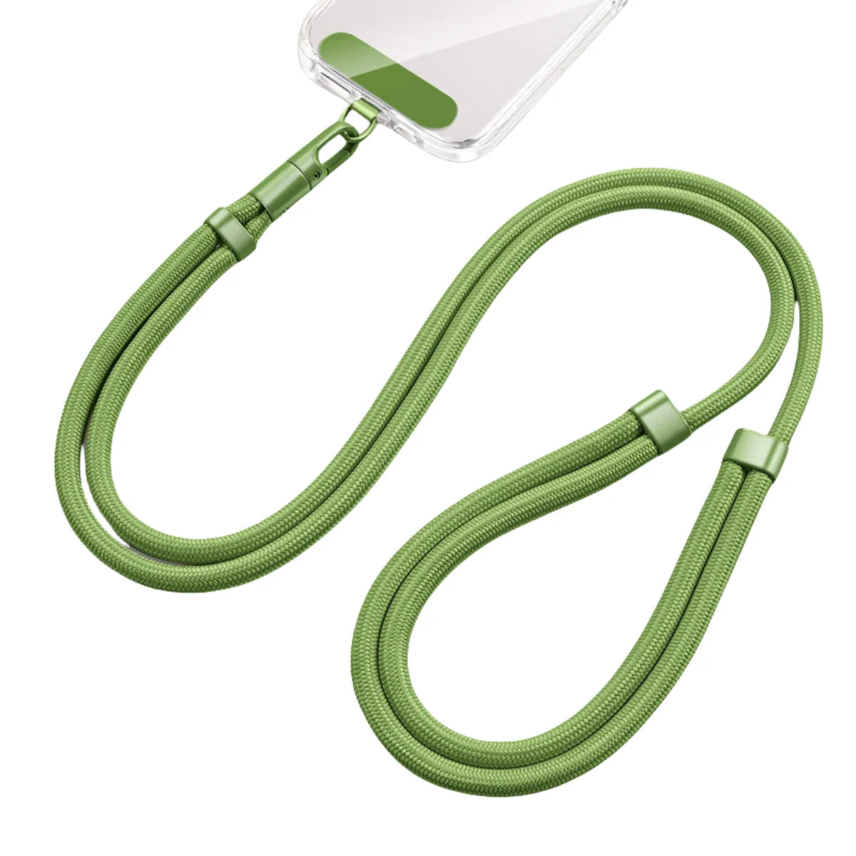 Universal Phone Lanyard with Clip Upgraded Anti-Drop 360° Rotation Adjustable Neck/Crossbody Strap for All Phone Cases