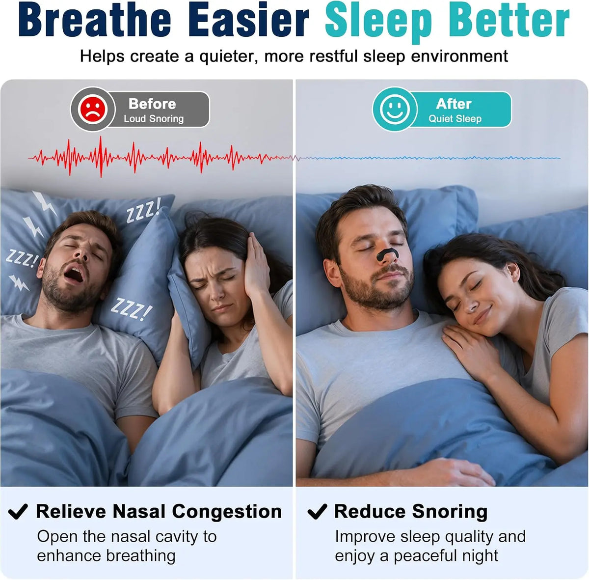 Nasal Dilator Sports Sleep Nasal Breathing Dilators Starter Kit Nose Breathe Strips Reduce Snoring Increase Air Intake Kit