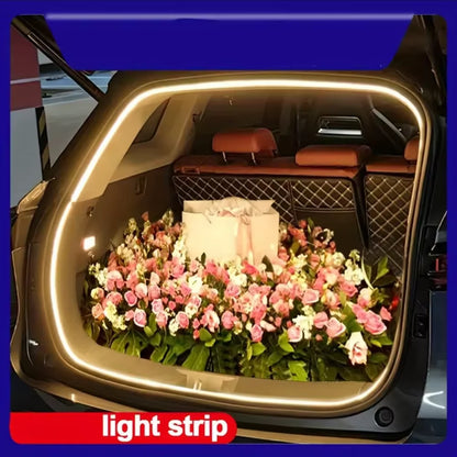 LUMERIS LED Car Trunk & Ambient Light Strip — Auto Sensing