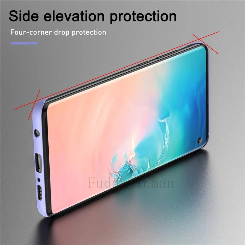 Ultra Slim PC Frameless Magnetic Phone Case For Samsung Galaxy S24 S23 S22 S21 S20 FE Plus NOTE 20 Ultra Magsafe Matte Cover