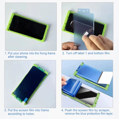 NNBILI 3Pcs Ceramic Hydrogel Film For Samsung Galaxy S26 Ultra S25 S24 S23 S22 S21 S20 S10 S9 S8+ Screen Protector+Install Kit