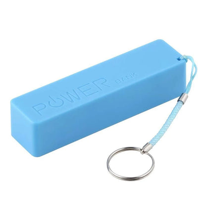 Portable Power Bank USB Mobile Charger Pack Box Battery for Case for 18650 Lithium Battery for iPod phone Shockproof