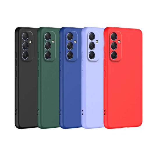 Liquid Silicone Case For Samsung Galaxy A16 A36 A26 A56 A15 A25 A35 A55 A04 A04E A04S A05 A05S A06 A14 A24 A34 A54 5G Cover