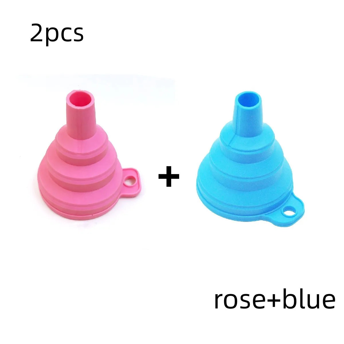 Mini Foldable Funnel Silicone Collapsible Portable Funnels for Fuel Hopper Beer Oil Kitchen Accessories Tools Items