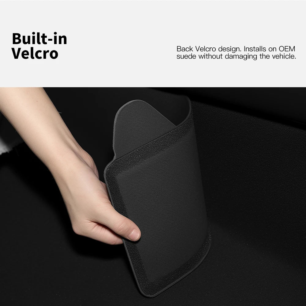 YZ For Tesla Model Y/3 Juniper 2021-2025 Rear Seat Lower Anti-kick Pad Protective Mat Electric Vehicle Protective Accessories