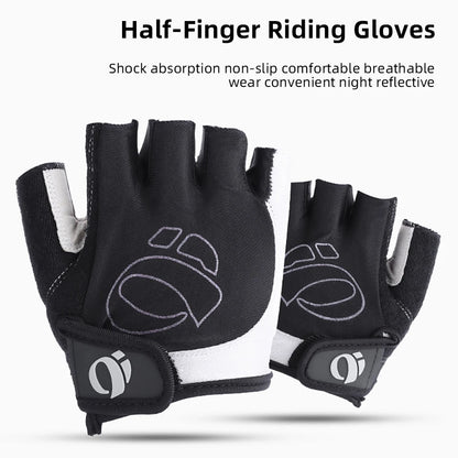 Half Finger Cycling Gloves — Anti-Slip, Breathable, Shock Absorbing