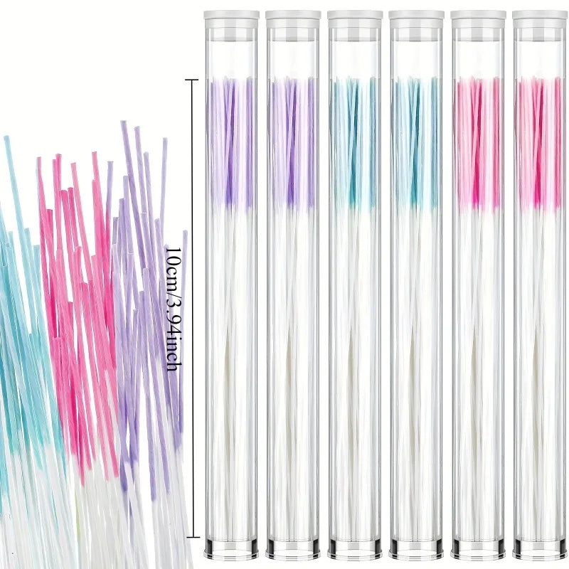 60pcs Ear Line Ear Hole Cleaning Line Removes Dirt, Deodorizes and Prevents Plugging. Ear Line Portable Ear Hole Cleaning Tool
