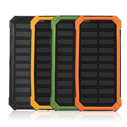 New Portable 20000mAh Fast Charging Dual USB Polar Power Bank Case DIY Kit Solar Power Bank Case Power Bank