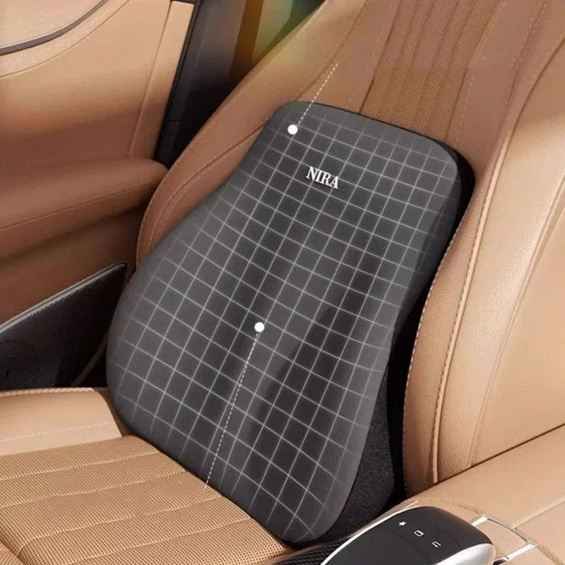 Memory Foam Car Headrest & Lumbar Support Cushion