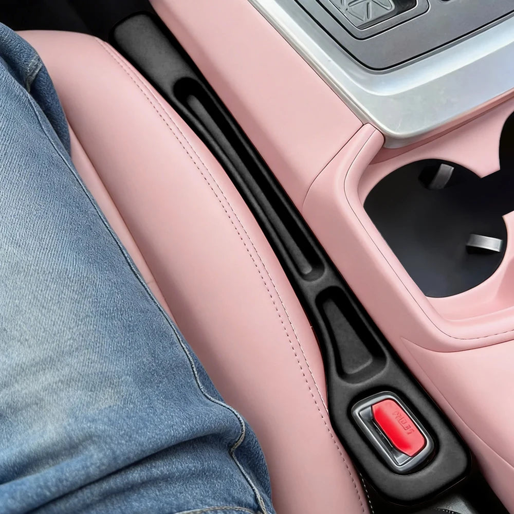 HOMEFISH 2pcs Car Seat Gap Filler for Various Vehicle Models - Interior Trim Accessories for Seat Gaps