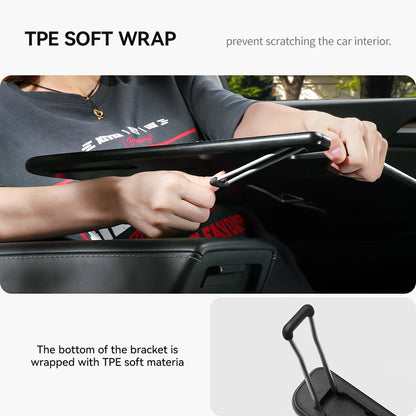 YZ For Tesla Model 3 Highlan Modle Y X S 2018-2026  Steering Wheel Laptop Tray Travel Desk Portable Office Table Car Accessories