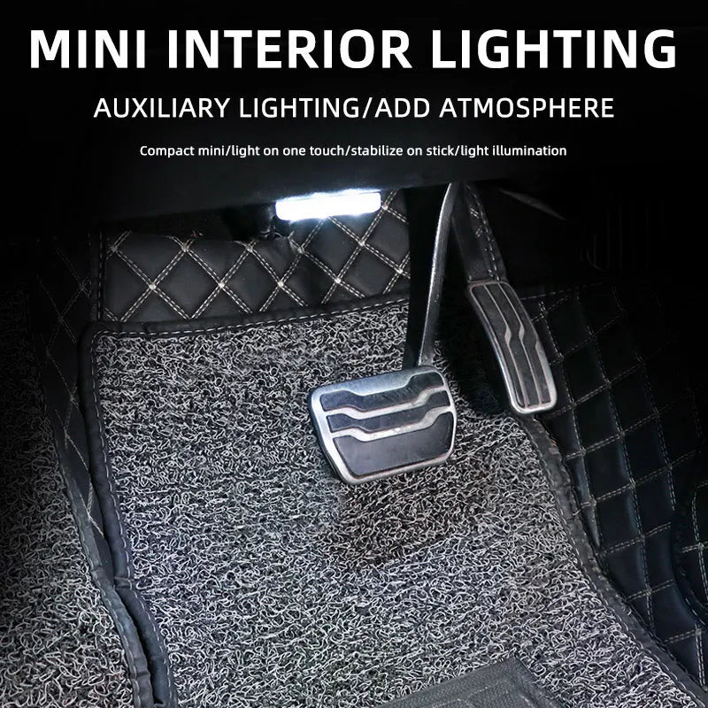 1/2/4Pcs Touch Sensor USB LED Interior light LED Lamp Car Ceiling Lamp Reading Light Car Decorations Roof Interior Lighting