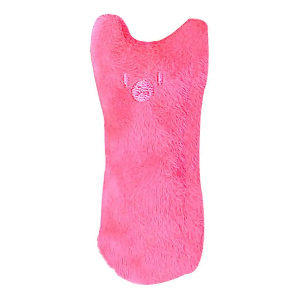 2026 New Teeth Grinding Catnip Toys Funny Interactive Plush Cat Toy Claws Thumb Bite Cat Mint Pet Kitten Chewing Toy For Cats