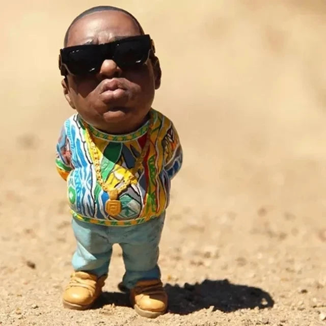 Fashion Tupac Rapper Figure Hip Hop Star Guy Pac Snoop Dogg Figurine Cool Stuff Figures Collection Model Creative Statue