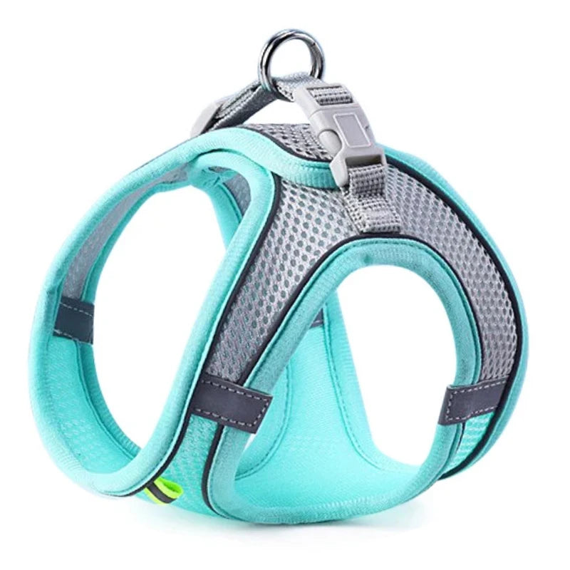 Reflective Adjustable Harness and Leash Set for Cats and Dogs