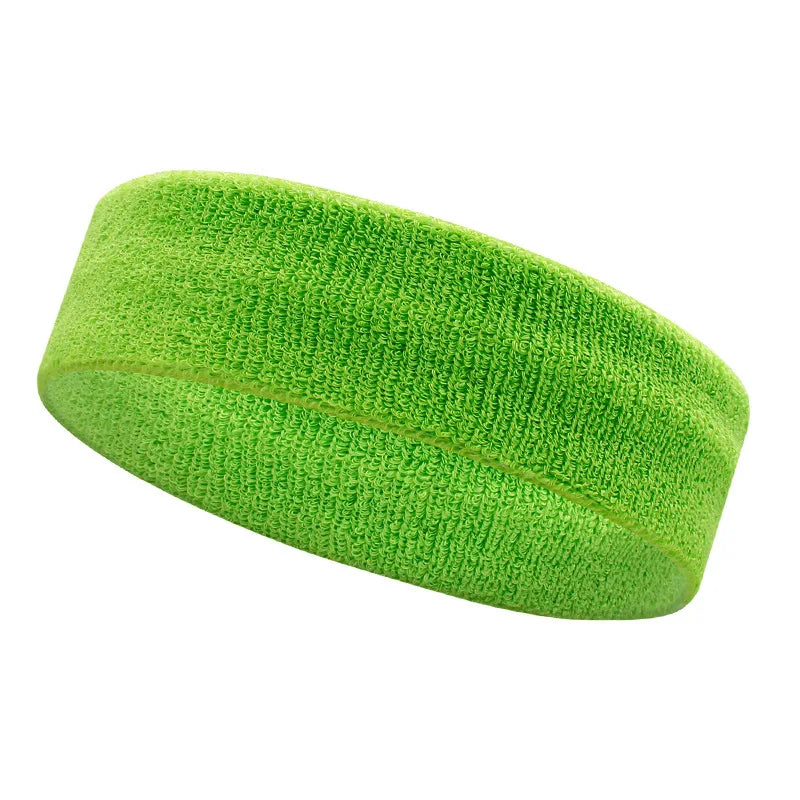 AOLIKES 1PCS Sweatbands Sports Headband - Terry Cloth Moisture-Wicking Sports Towel Headband for Tennis,Basketball,Running,Gym