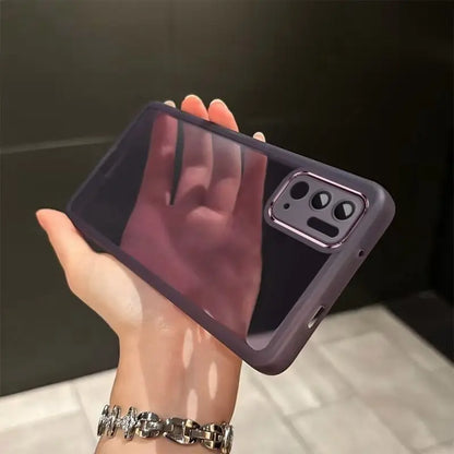 Xiaomi Poco M3 Pro 5G Plating Silicone Case – Shockproof Transparent Soft Back Cover