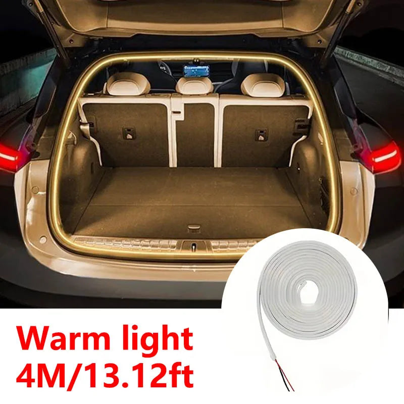 LUMERIS LED Car Trunk & Ambient Light Strip — Auto Sensing