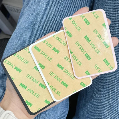 Candy Color Silicone Phone Mount - 3M Adhesive Backing & Non-Slip Suction Cup Stand for Selfies, Videos, Secure Phone Holder