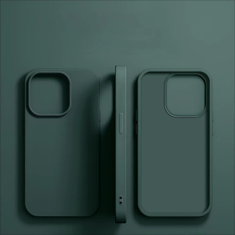 Liquid Silicone iPhone Case — Slim Anti-Scratch Cover
