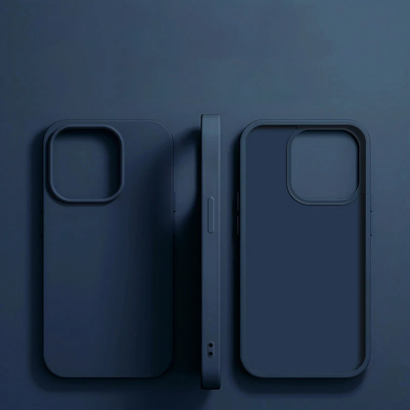 Liquid Silicone iPhone Case — Slim Anti-Scratch Cover