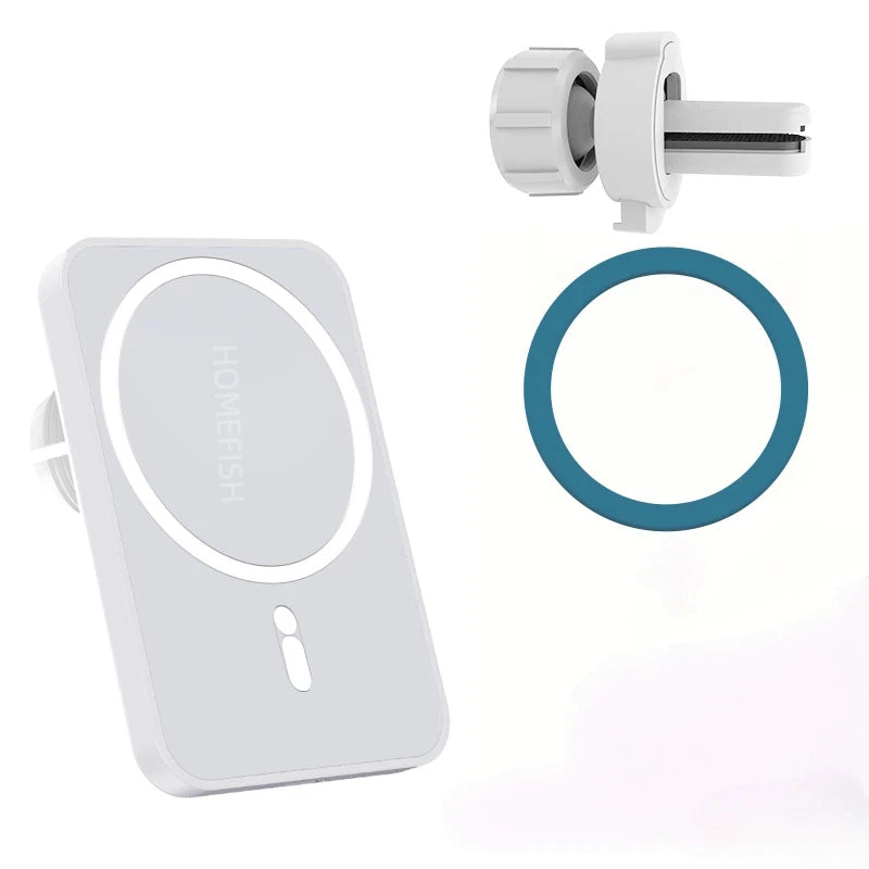 HOMEFISH F188A Magnetic Car Wireless Charger For Phone\Pad\Watch Car Phone Holder Stand Mount Fast Charging Station