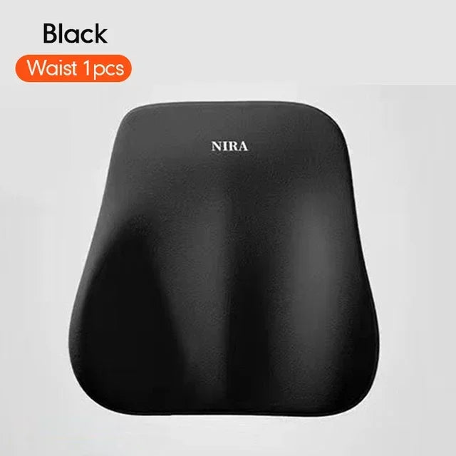 Memory Foam Car Headrest & Lumbar Support Cushion