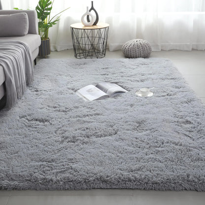 VIKAMA Ultra-Soft Puffy Rug — Bedroom & Living Room Carpet