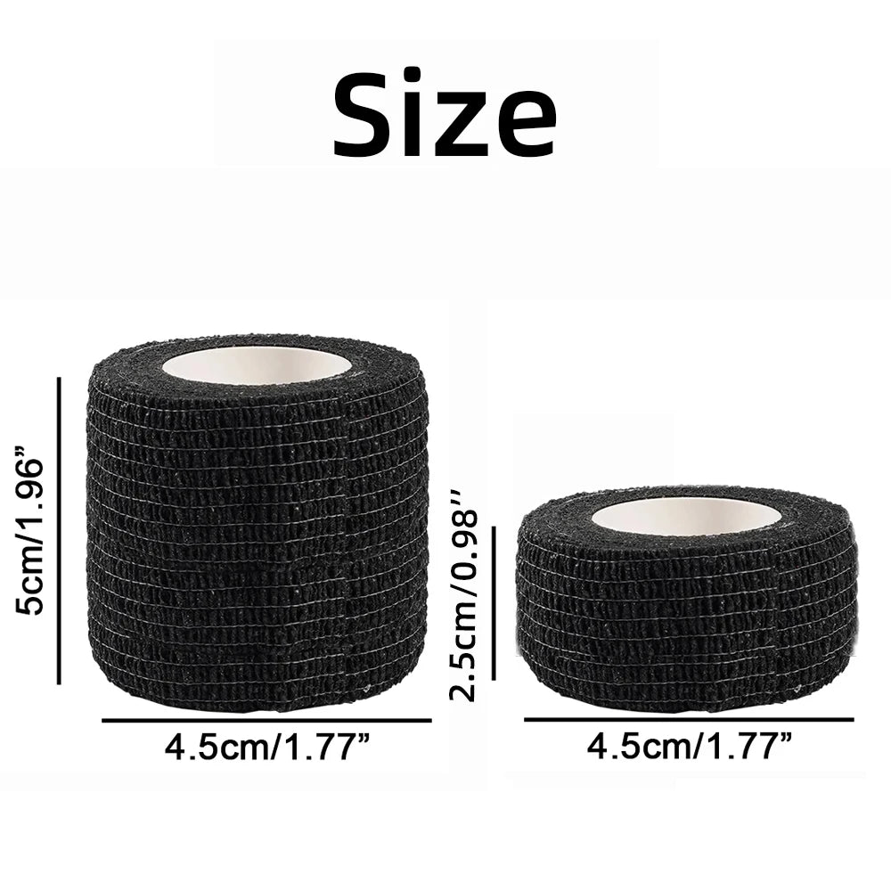 Self-Adhesive Elastic Athletic Wrap Tape – 10 Rolls