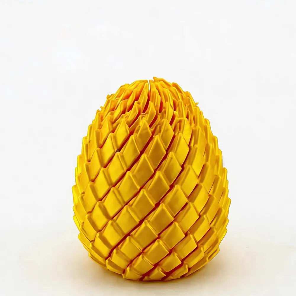 3D Printing Dragon Egg Stress Relief Model, Deformable Twist Egg, Creative Stress-Relief Gadget Desk Ornament