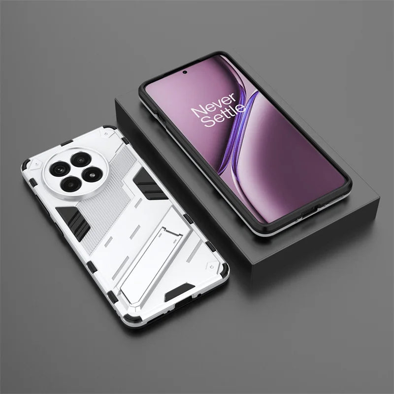 Shockproof Armor Case for OnePlus 12 13 Series – Magnetic Kickstand Full Coverage Cover