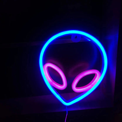 LED Neon Sign with USB/Battery for Bar Bedroom Game Room Wedding Party Wall Decor Christmas Gift Customizable Lighting