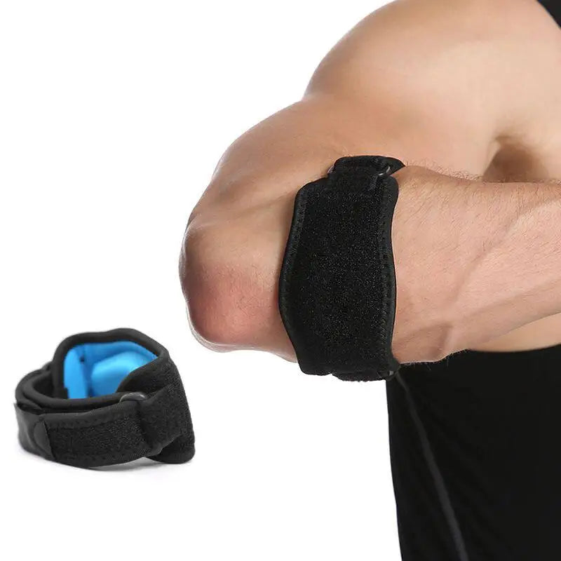 1Pc Adjustable Elbow Brace - Sports Compression Arm Support For Basketball, Tennis, Volleyball, Golf Unisex Fitness Tool