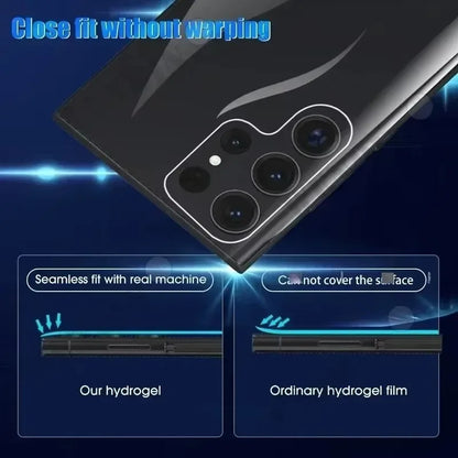 5Pcs Back Hydrogel Film For Samsung S26 S25 S24 Ultra Plus FE Screen Protector For Galaxy A56 A55 A36 A35 A15 A16 5G Back Film