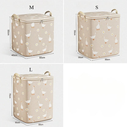 Quilt Storage Bag Home Wardrobe Large Capacity Clothes Quilt Organizing Bag Clothing Moving Waterproof Moisture-proof