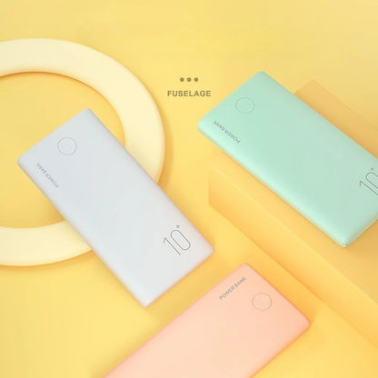 10000mAh Ultra Slim Portable Charger High Capacity Power Bank for iPhone Samsung Xiaomi Phones