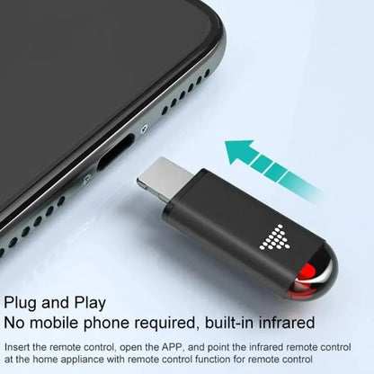 IR Wireless Infrared Remote Control Adapter Smartphone App Control Infrared Transmitter For IPhone Android