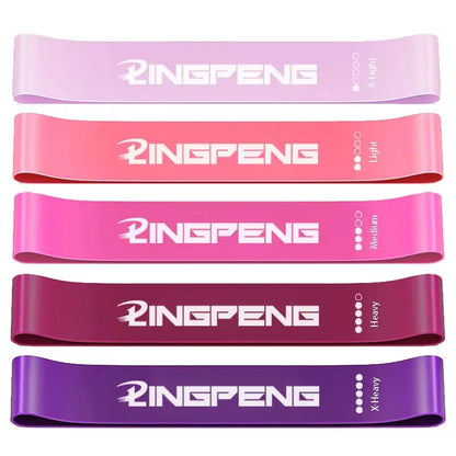 Latex Resistance Bands Set for Fitness and Yoga