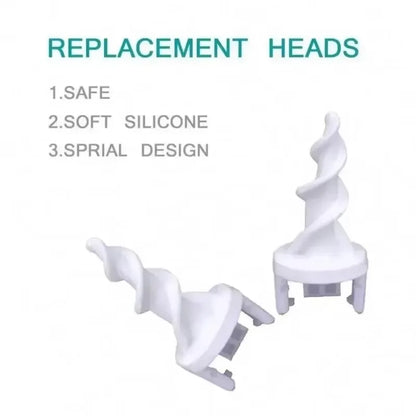 Ear Wax Remover Tool Ear Cleaner with Soft Silicone 16 Replacement Tips Simply To Grab Extract Earwax